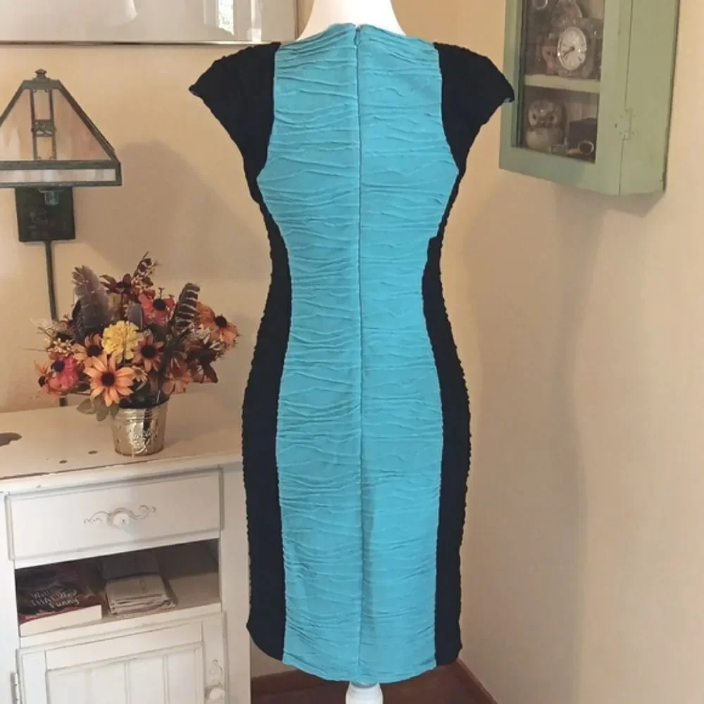 roz & ali Colorblock Dress